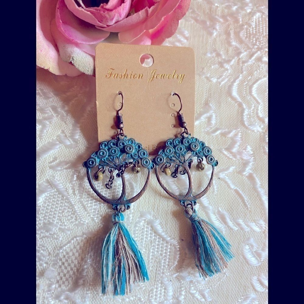 Fashion jewelry vintage Tree shape Earrings